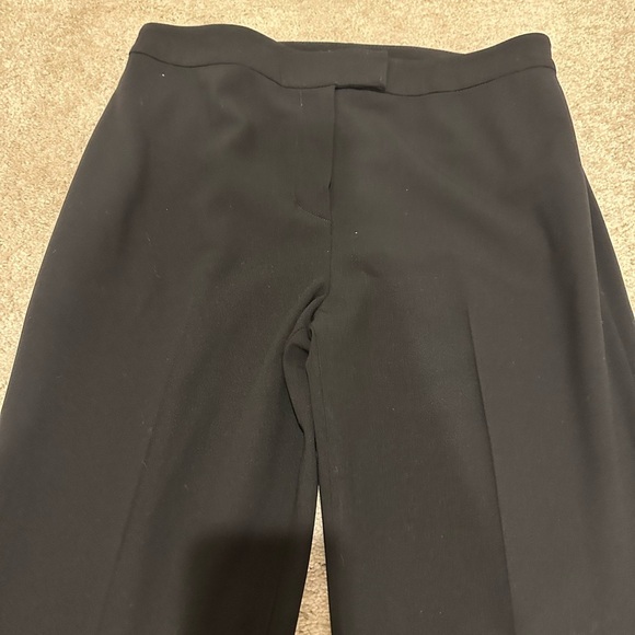 St John Collection By Marie Gray black wool blend trouser pants size 6 - Picture 2 of 8